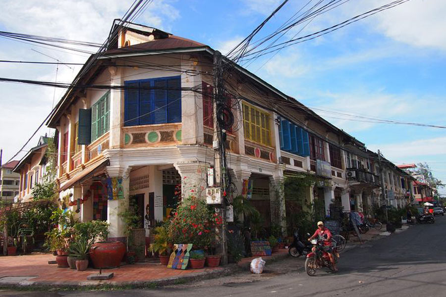 Transportation in Kampot Old Town