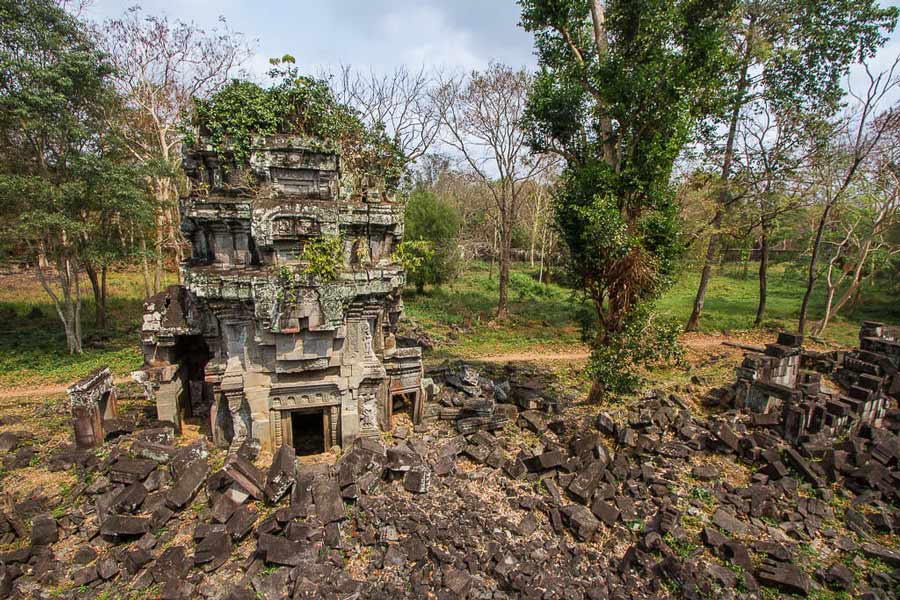 Embark on a nature trail - Preah Khan Kompong Svay