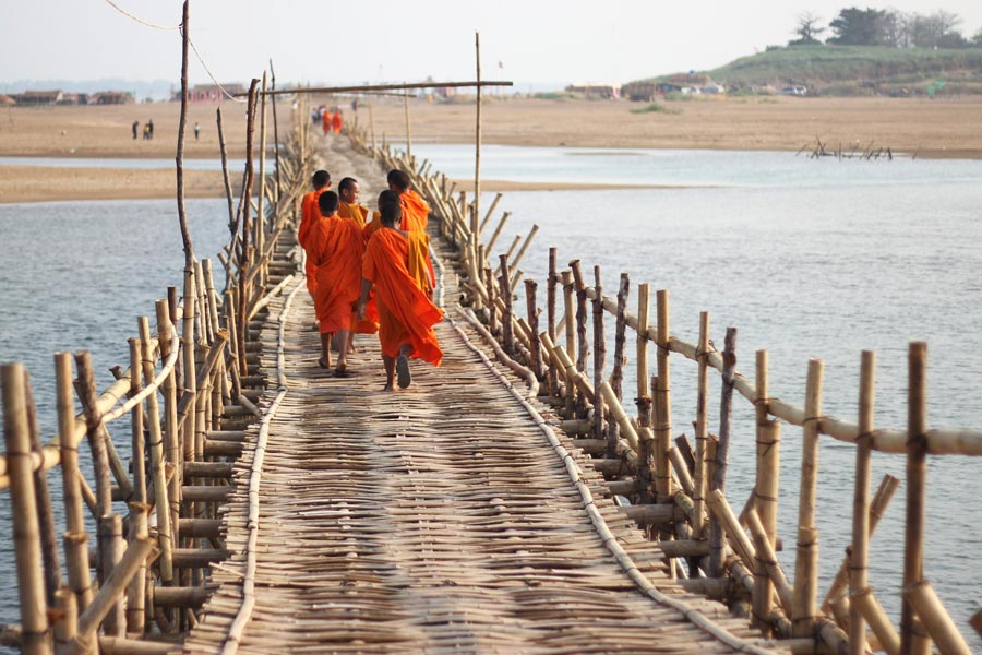 Stop by the Mekong river and explore Kampong Cham