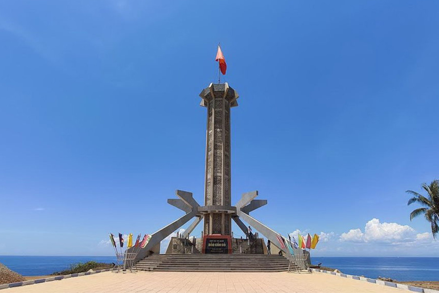 National Flagpole on Con Co Island