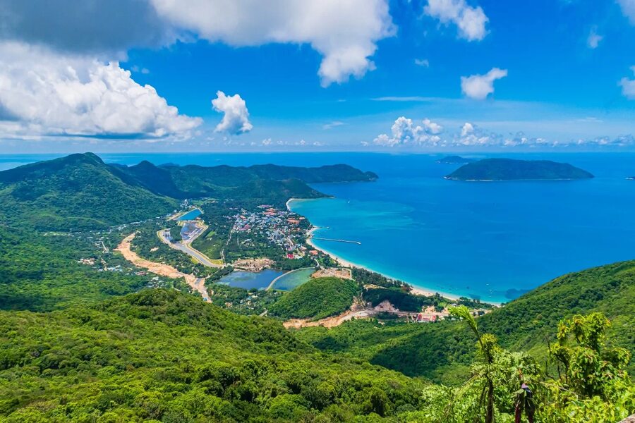 Panoramic view of Con Dao