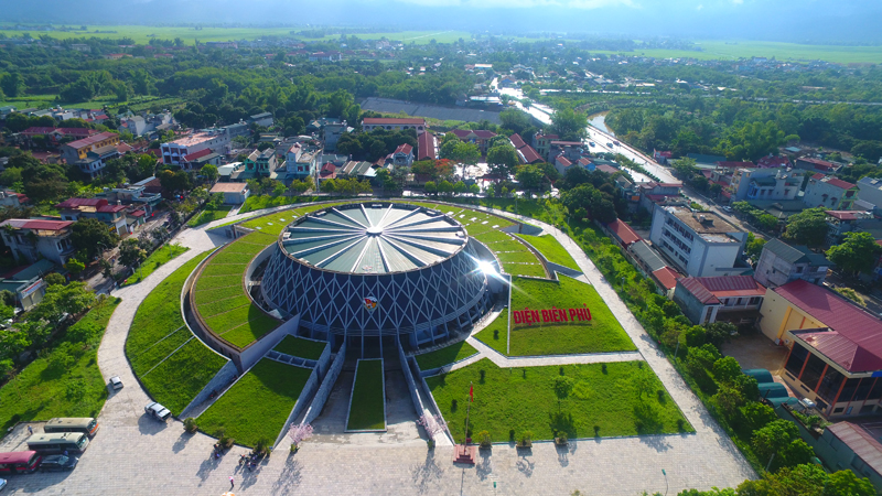 Dien Bien Phu Museum from above