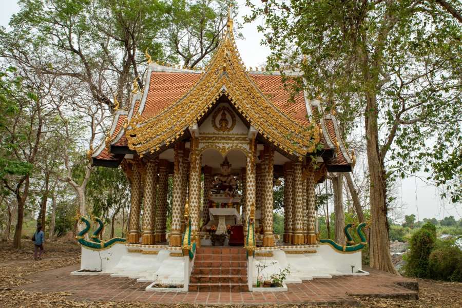 Don Khong is home to several temples 