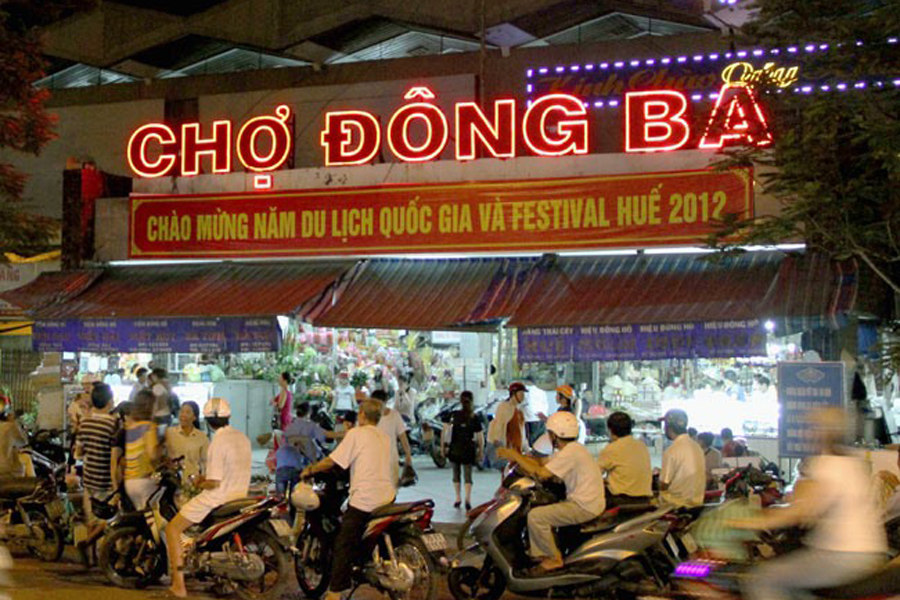 Dong Ba Market - Asiakingtravel 