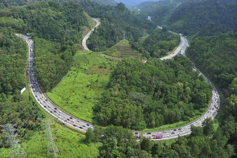 East Coast Highway in Pahang