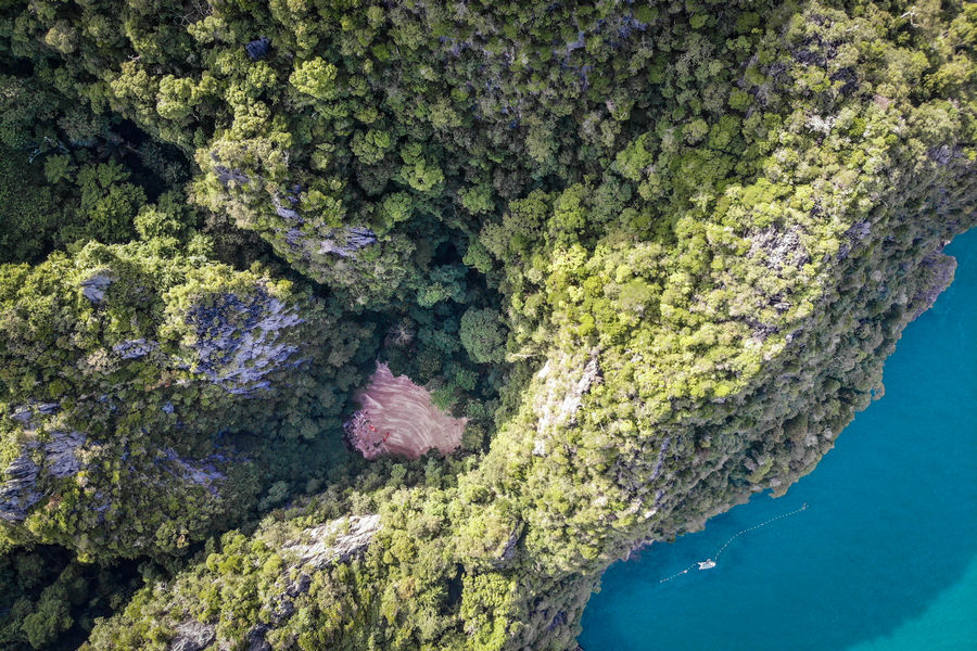 Emerald Cave of Koh Mook