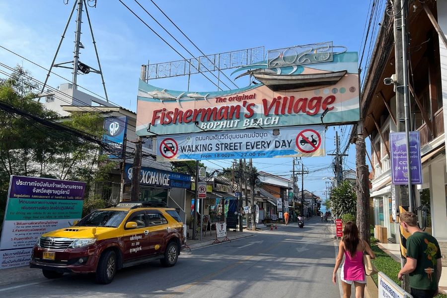 Fisherman's Village in Koh Samui