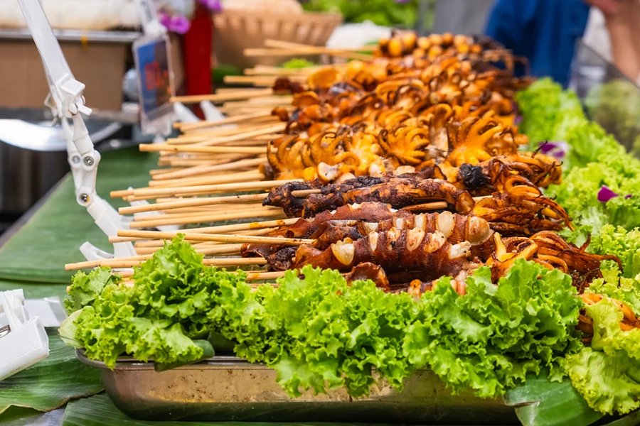 Thai Grilled Squid