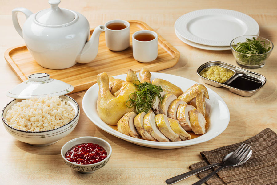 Hainanese Chicken Rice