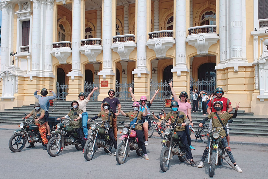 motorcycles tour in Vietnam