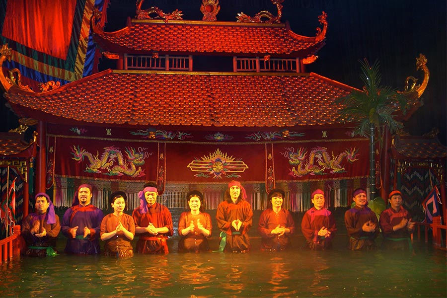 Water Puppet Theater: Explore with Asia King Travel