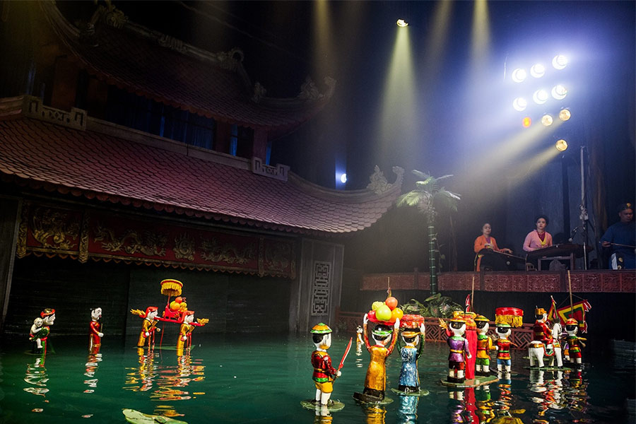 Water Puppet Theater: History