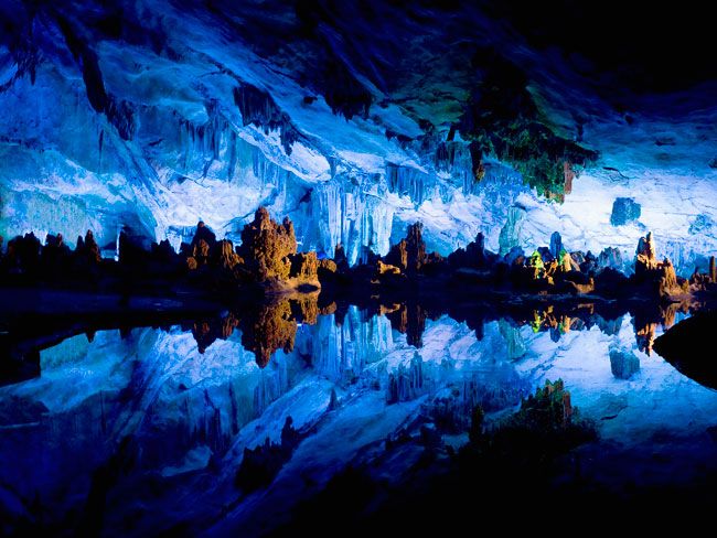 Inside Hoa Tien Cave