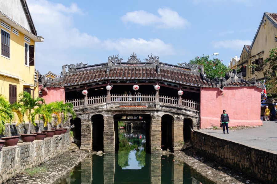The Japanese Covered Bridge in Hoi An Ancient Town in 2020