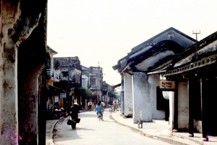 Tran Phu Street in Hoi An Ancient Town in 1992