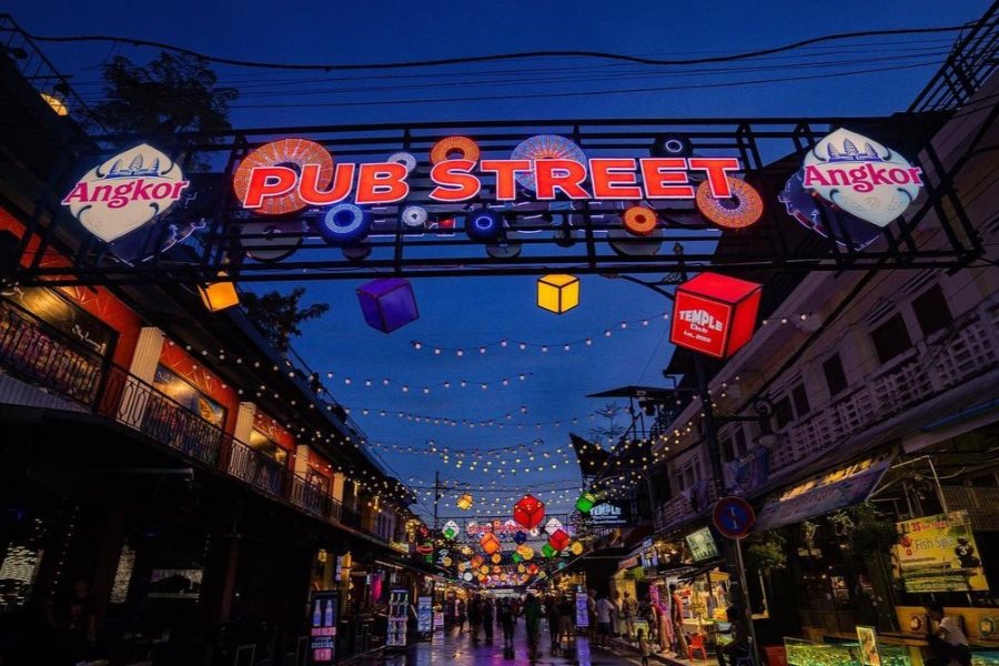 On your first day in Siem Reap, start your adventure with a visit to Pub Street