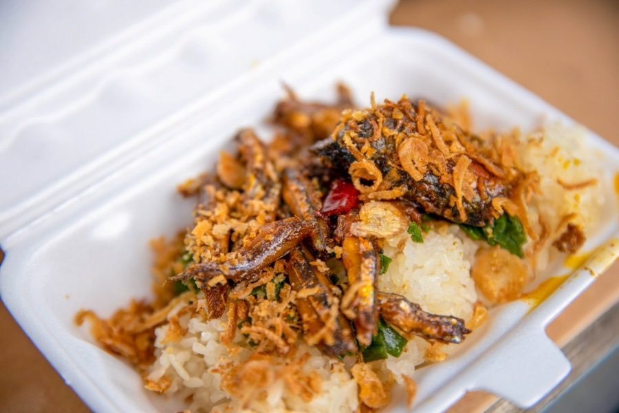 Sticky Rice with Fish