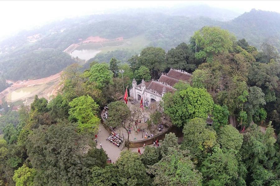 Hung Kings Temple view from the top @VOV