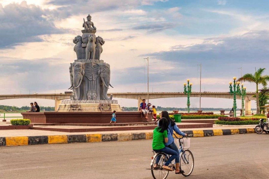 Kampong Cham is one of the major cities in Cambodia