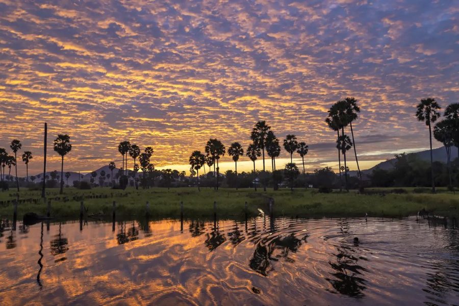 It is famous for its fishing industry and impressive floating village life