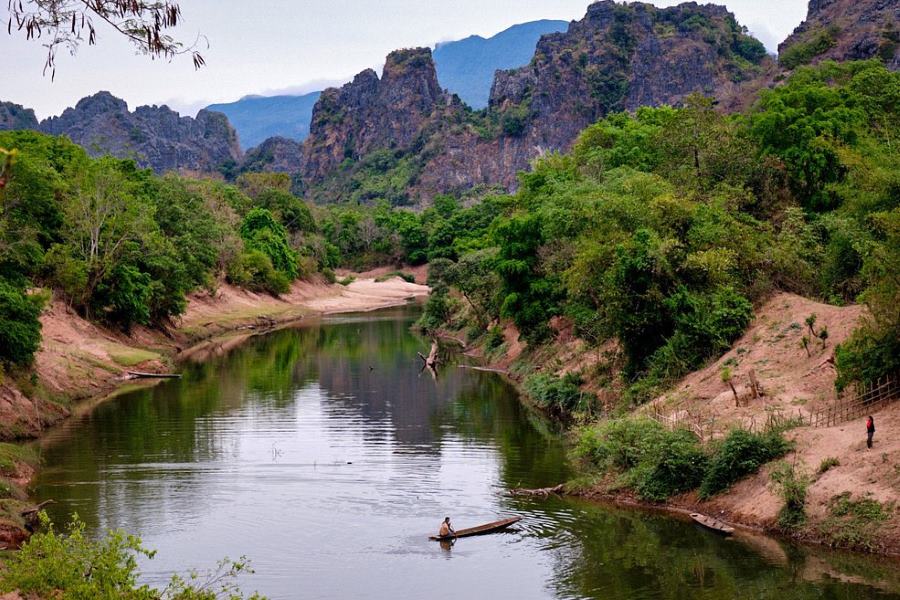 Khammouane Province sits smack in the center of Laos