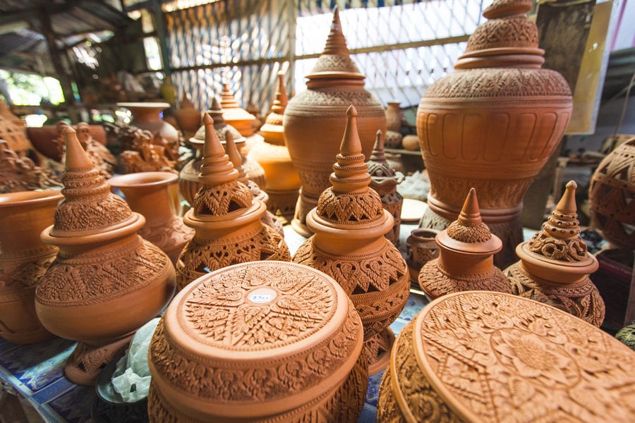 Pottery in Thailand