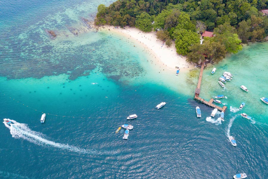 Kota Kinabalu Beach, Tunku Abdul Rahman National Park