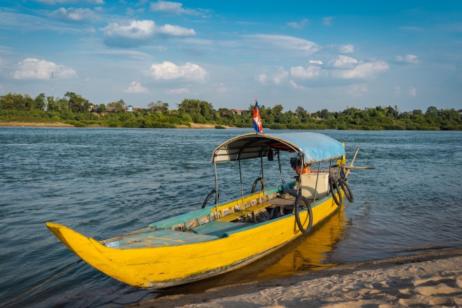 The main means of transportation in Kratie province