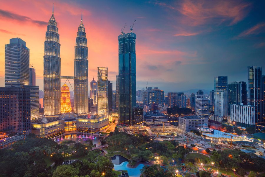 Kuala Lumpur, the capital of Malaysia, is known as one of Asia's most modern cities