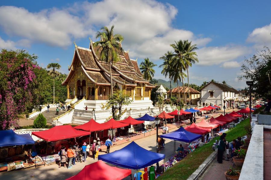 Luang Prabang is the most attractive tourist destination in Laos