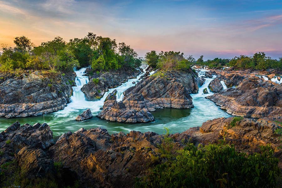 Don Khong is known for its scenic landscapes, cultural richness, and the relaxed pace of life, Don Khong attracts travelers seeking a peaceful and authentic experience