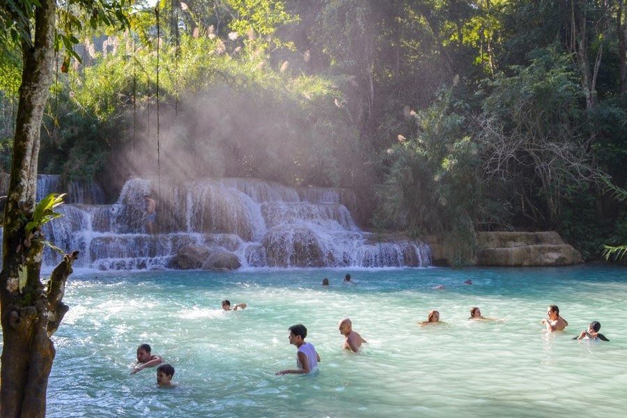 Kuang Si Waterfall