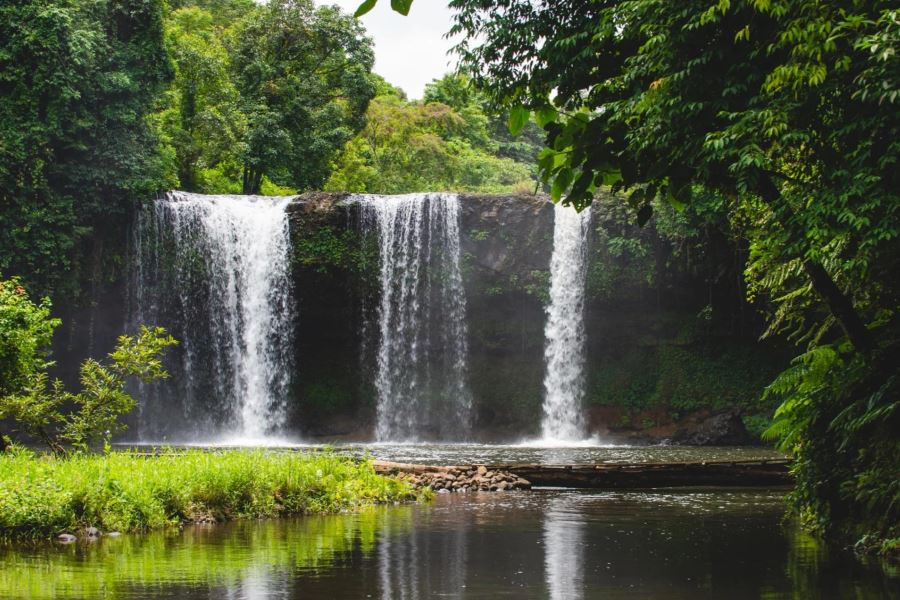 Tad Champee Waterfall in Laos 