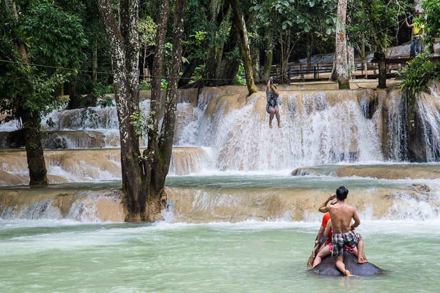 Tad Sae Waterfall 