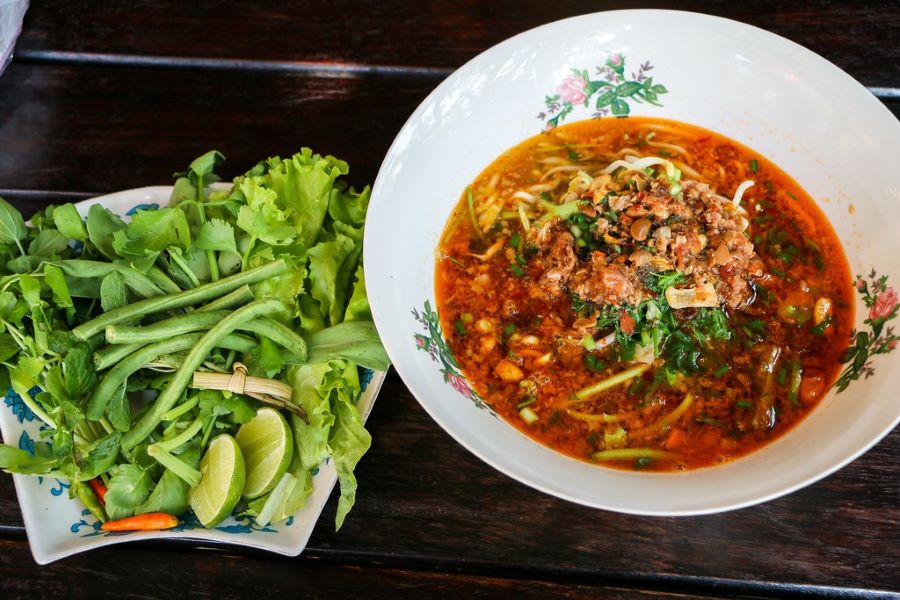 Khao Soy - A popular local dish in Laos