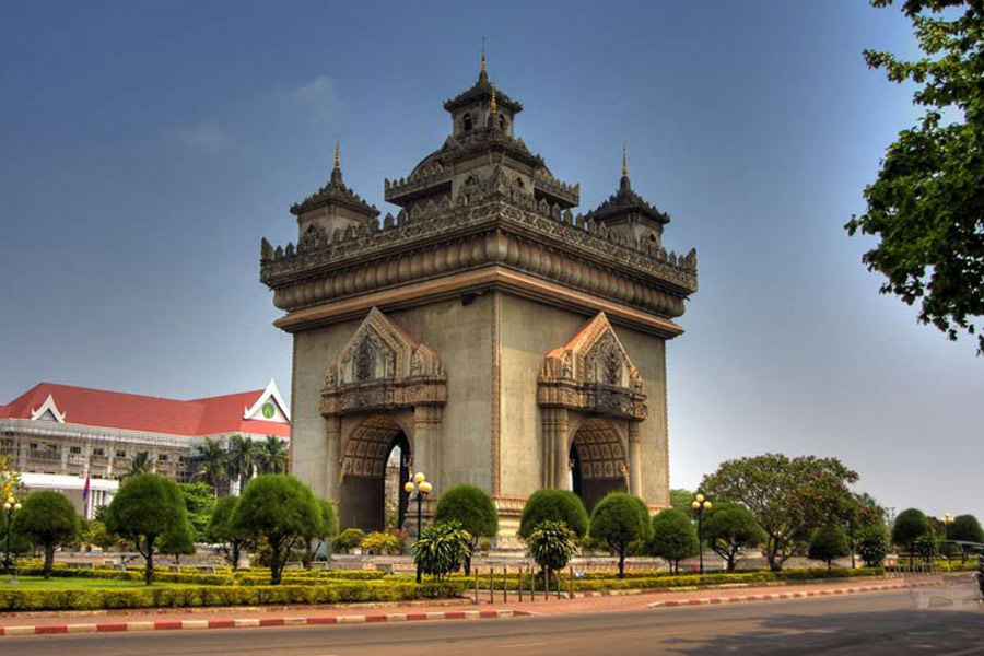 This monument holds a profound and proud cultural significance for the Laotian people