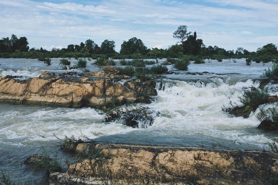 Liphi Waterfall is a captivating natural wonder nestled in southern Laos