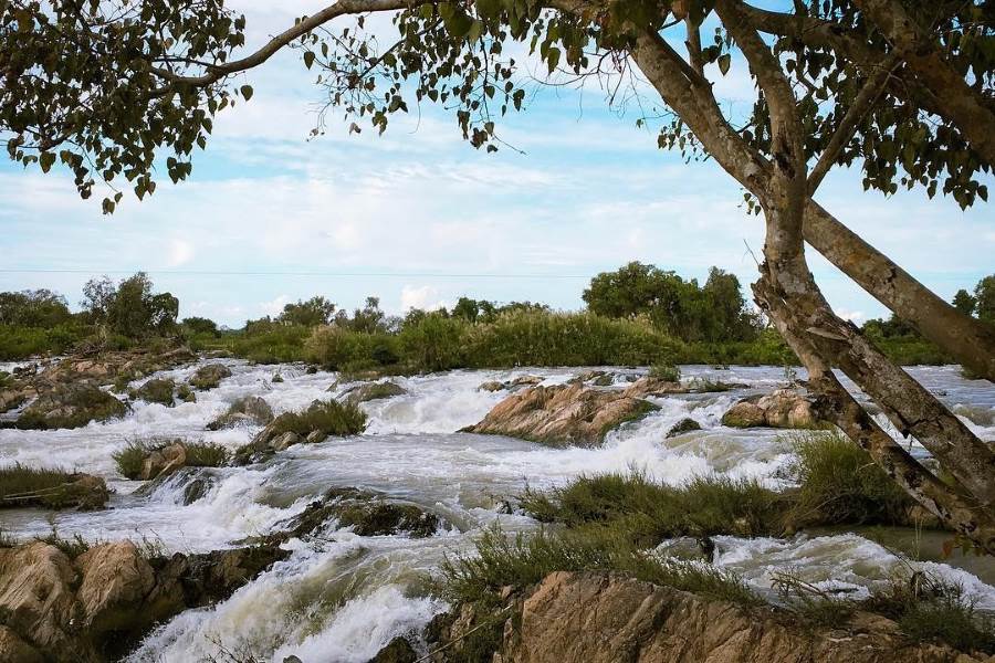 Liphi Waterfall is a popular destination for travelers seeking tranquility