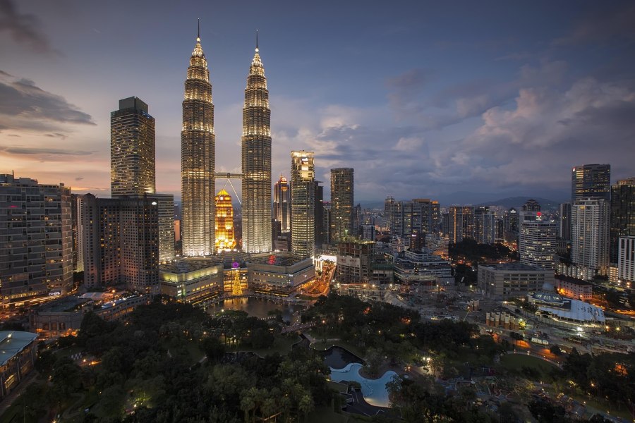 Petronas Twin Towers are one of Malaysia’s most iconic modern architectural landmarks