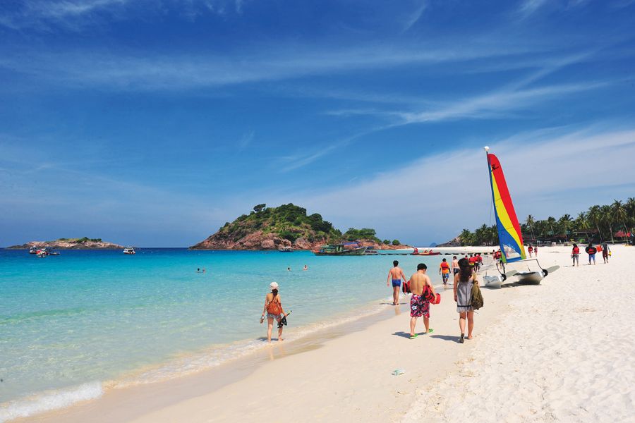 Tourist in Redang Island