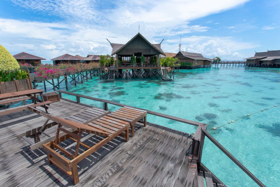 Water Village at Kapalai Island 