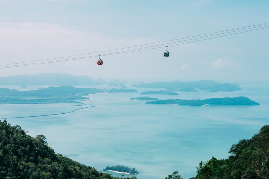 Cable car experience in Malaysia