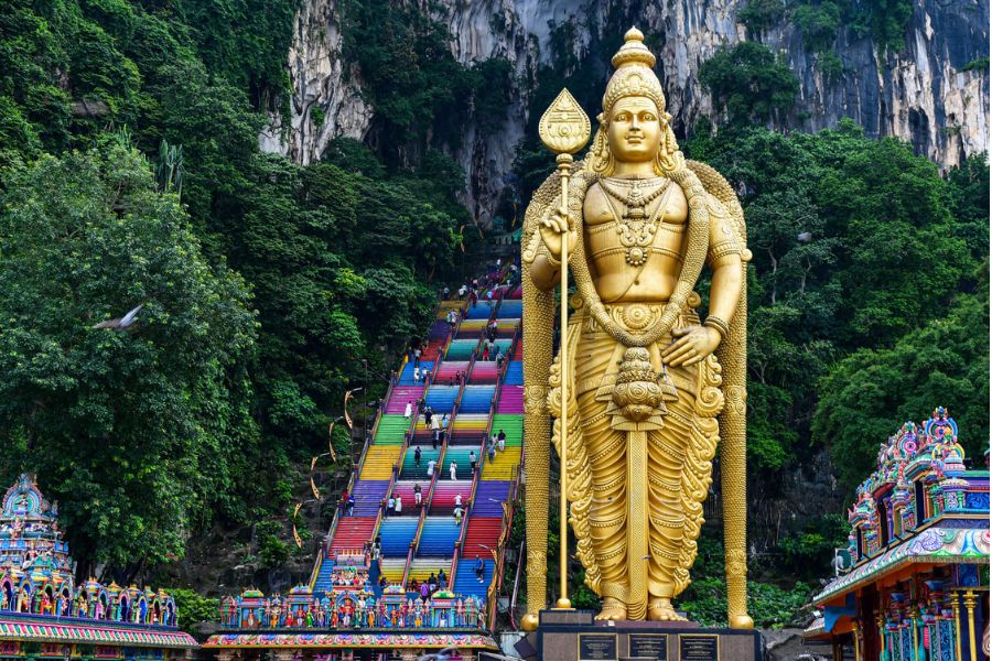 Colorful Batu Caves 