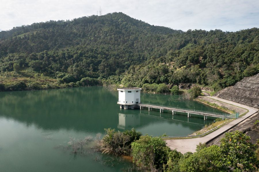 Poetic beauty of Mengkuang Dam