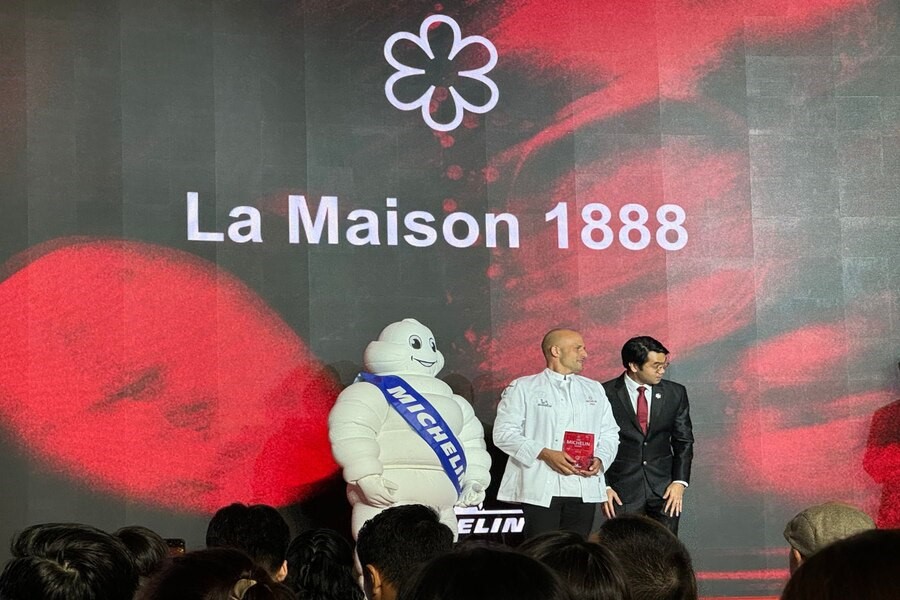 La Maison 1888 restaurant received their first Michelin star. Source: Toquoc.vn