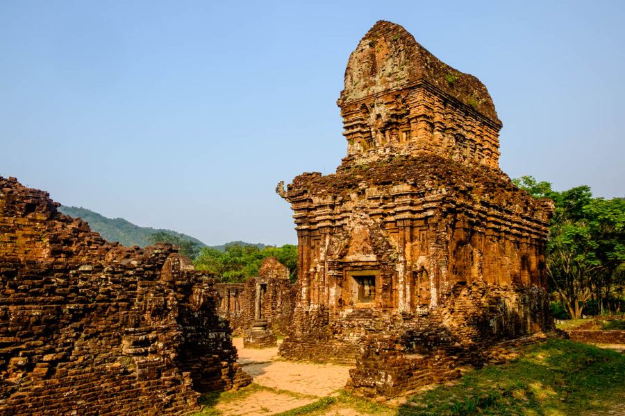My Son Sanctuary features more than 70 intricately carved temples and towers