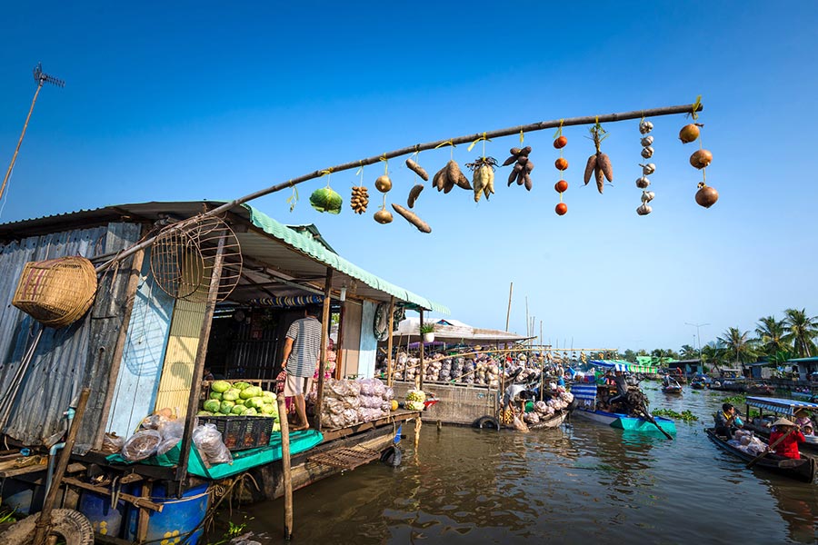 Cay beo - Nga Nam Floating Market