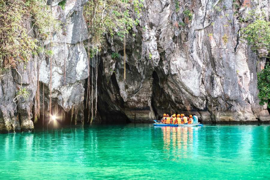 Puerto Princesa Underground River – a UNESCO World Heritage site recognized as one of the new seven wonders of the world