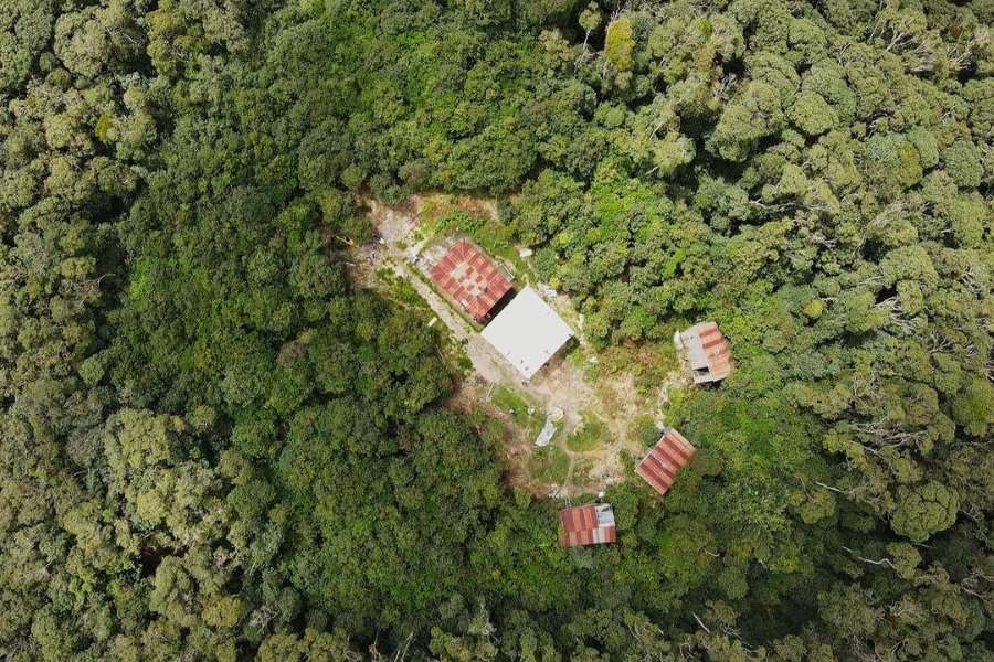 Phnom Aural, the highest peak in Cambodia