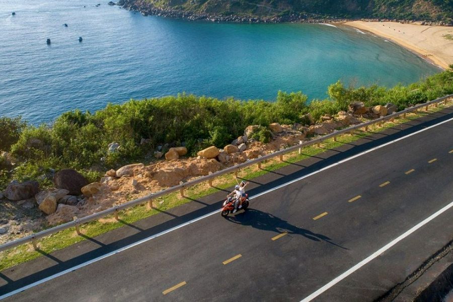 Explore stunning Phu Yen coastal roads on a motorbike